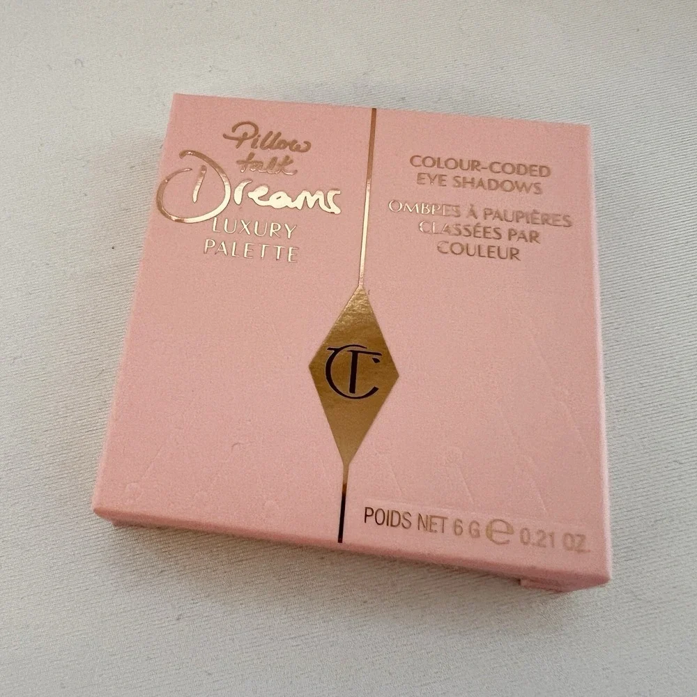 CHARLOTTE TILLBURY Luxury Quad Eyeshadow Palette Pillow Talk Dreams NIB MSRP $55